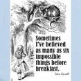 thumbnail image 2 of CafePress - Carroll I've Believed Infant Bodysuit - Baby Light Bodysuit, Size Newborn - 24 Months, 2 of 4