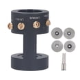 thumbnail image 2 of Electrode Sharpener Tool, Tungsten Electrode Sharpener Multiple Angle Hole Aluminum Alloy with 2 Connecting Rods for TIG Welding, 2 of 8