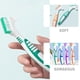 thumbnail image 5 of WORGEOUS 4 Uds cepillo para dentadura postiza cepillo de dientes de doble cara cerdas multicapa cepillos de dientes duros para dentadura cepillo de limpieza de dientes para dentadura postiza, 5 of 9