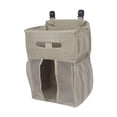 thumbnail image 1 of Cuna Ropa de cama Bolsa colgante Organizador colgante Organizador de guardería Bolsa de almacenamiento junto a la cama Pañal colgante, para niñas y Caqui, 1 of 9
