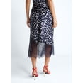 thumbnail image 4 of Devil Wears Prada Scoop Collection Women's and Women's Plus Maxi Lace Skirt, Sizes XS-4X, 4 of 5