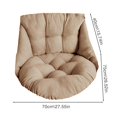 thumbnail image 1 of Cojín de repuesto para silla de huevo, almohadillas lavables para Hamaca, Patio exterior, aire libre Fivean unisex, 1 of 2