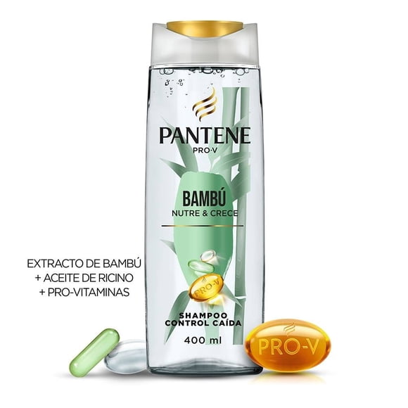 Shampoo Pantene Pro-V Bambú Nutre & crece 400 ml