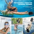 thumbnail image 5 of CozyNestFinds Swim Paddles With Adjustable Straps - Hand Paddles for Lap Swimming, Equipment for Women, Men, Children (1 Pair), 5 of 6
