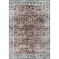 thumbnail image 3 of CAMILSON Oriental Retro Persian Traditional Vintage Distressed Non-Shedding Indoor Area Rug(4005-Red 9x12), 3 of 9