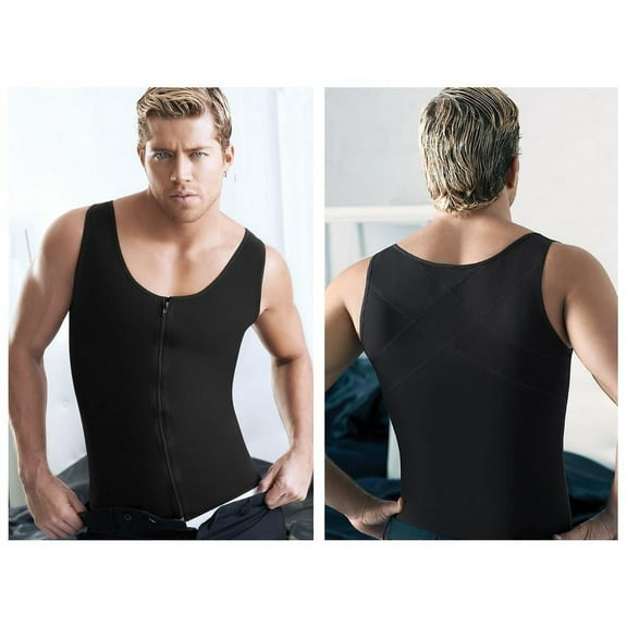 Latex Men Girdle Body Shaper