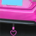 thumbnail image 3 of Speravity Modificación del anillo de advertencia del automóvil Ajuste del automóvil Tamaño pequeño Parachoques en forma de corazón Hebilla de Vehículos, repuestos y accesorios Mis Rosa Speravity VI012196-02, 3 of 6