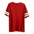 thumbnail image 5 of Mifsaly Womens Oversized T Shirt Casual Short Sleeve Crewneck Athletic Summer Tops Loose Fit Soft Breathable Cotton Tee Daily Loungewear Sport Shirt XXL, 5 of 5