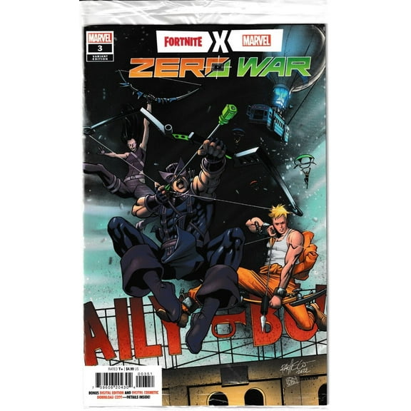 Fortnite X Marvel: Zero War #3D (in bag) VF ; Marvel Comic Book
