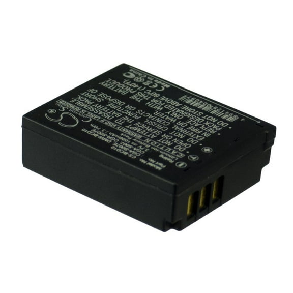 1000mAh CGA-S007 Battery for Panasonic Lumix DMC-TZ1, DMC-TZ2, DMC-TZ3, DMC-TZ4, DMC-TZ5