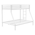 thumbnail image 1 of Coaster Alevera Transitional Steel Twin Over Full Bunk Bed with Ladder in White, 1 of 8