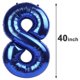 thumbnail image 3 of Globo Número 8 Azul Noche 102 cm Foil Upgesy, 3 of 6