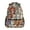 Alpaca Llama Animal Faces, variant on School Backpack Lightweight Multipocket College High Middle Student Bag 15L Cloud Star Flower Rainbow Butterfly