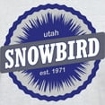 thumbnail image 3 of CafePress - Snowbird Ski Resort Utah Blue T Shirt - Men's Classic Graphic T-Shirt, 3 of 4
