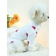 thumbnail image 4 of Valentine's Day 1pc Pink Pet Clothes High Collar Warm Casual Style Two Feet Jumpsuit Heart Patterned T-Shirt Suitable For Small And Medium-Sized Dogs,, 4 of 4