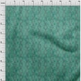 thumbnail image 3 of oneOone Georgette Viscose Green Fabric Batik Diy Clothing Quilting Fabric Print Fabric By Yard 42 Inch Wide - WO, 3 of 4
