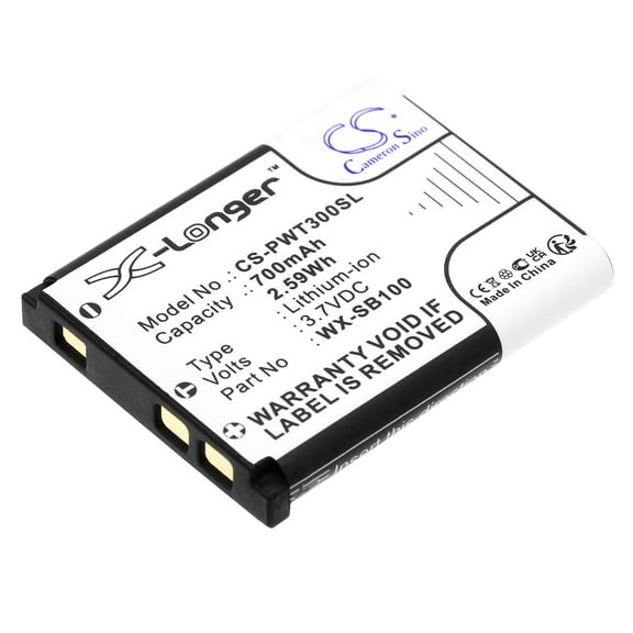 Headset Battery for Panasonic WX-SB100 Attune II HD3 WX-CH455 WX-ST100 WX-ST300