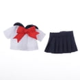 thumbnail image 3 of Mini conjuntos de uniformes japoneses reemplazo de accesorios hechos cuerpo , 7 a elegir , Azul , tal se describe Azul Yotijar Muñeca, 3 of 10