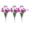 thumbnail image 1 of asddcavvf 3PC Flower Latex Real Bridal Wedding Bouquet Home Decoration Flowers Outdoor Silk Flower Flower Flowers for Floral Wire for Flowers, 1 of 6