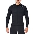 thumbnail image 1 of Vela de buceo 2mm Tops de traje de neopreno TV Thermal Tits UV Protección de UV Buceo Trajes de buceo tamaño grande Traje de surf para Agujeros Aeróbicos Snorkeling XXL Eigraketly OD003293-05, 1 of 7