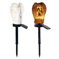 thumbnail image 1 of Solar Lawn Lamp Angel Pattern Outdoor Waterproof Courtyard Landscape Decoration Resin Floor Lamp, 1 of 8