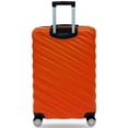thumbnail image 4 of TUCCI ITALY Storto 3-Piece Unisex Adult Hardside Spinner Luggage Set 20/24/28" - Orange, 4 of 7