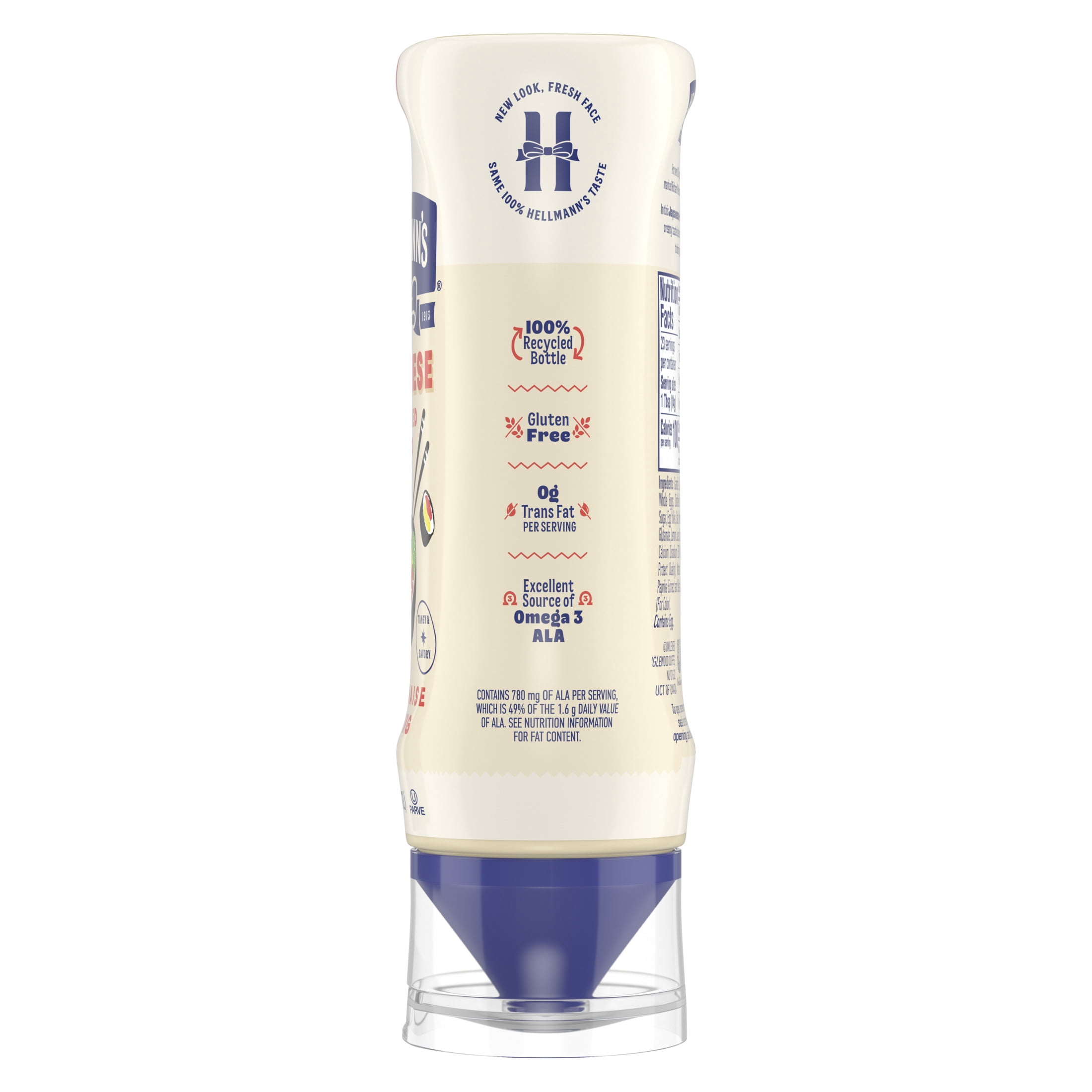 Hellmann's Japanese-Inspired Tangy & Savory Mayonnaise Dressing for Sushi, Poke Bowls & More, Japanese Style Mayo with a Boost of Umami, 11.5 fl oz squeeze bottle