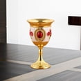 thumbnail image 4 of Copas de 20ml, copas, vasos, vajilla para beber, vajilla decorativa con piedras rojo Gloria copa de vino, 4 of 6