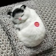 thumbnail image 3 of 11 Models Small Plush Toy Simulation Cat Doll Sleeping Cat Car Decoration Children Gift Photography Props Christmas Decoration, 3 of 7