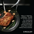 thumbnail image 3 of Circulon SteelShield Hybrid 2 Piece Stainless and Nonstick Technology, Silver, 3 of 10