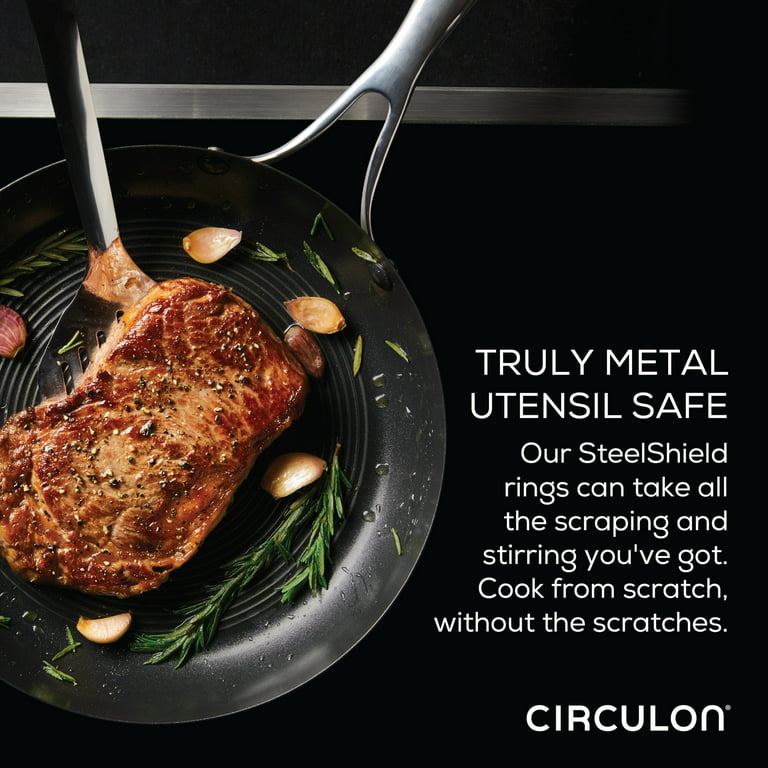 Circulon Nonstick Stainless Steel 10.25in Frying Pan 