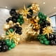 thumbnail image 1 of Kit de arco de globos FOTIOMRG verde y dorado con globos en forma de estrella, 1 of 7