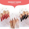 thumbnail image 7 of Morovan Acrylic Nail Kit 3 Colors Acrylic Powder and Liquid Set with Nail Forms Acrylic Brush, 7 of 7