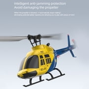 RC ERA A60 Single Rotor RC Helicopter, 1:42 Scale 6CH Remote Control Helicopter with Altitude Hold, One-Key Takeoff/Landing & Low Voltage Protection, 2.4GHz RC Aircraft Model - 1 battery