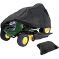 thumbnail image 1 of Riding Lawn Mower Cover Waterproof Cover UV Protection Garden Riding Tractor Cover (183*137*117cm), 1 of 5