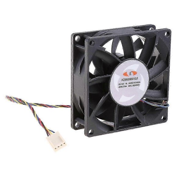 Kz8025b012u 8cm Fan 12v 1.00a 4 Lines 4pin High-speed Server Power Cooling Fan