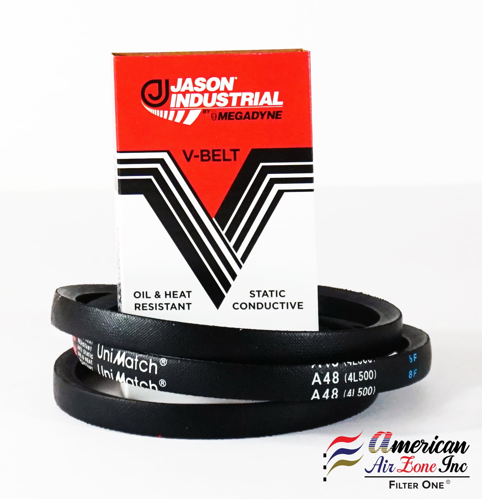 Megadyne Jason Industrial V Belt A48 4L500 (Pack of 1