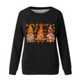 thumbnail image 4 of Meichang Hauts pour Femmes Automne Action de Grâce T-Shirts Graphiques Décontractés Manches Longues Coupe Ample Col Rond Pull Blouse Hauts, 4 of 4