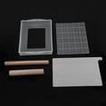 thumbnail image 4 of Mold Mat Silicone Nougat Mold Nonstick Mat DIY Chocolate Candy Tools Wooden Rolling Pin Set, 4 of 7
