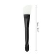 thumbnail image 4 of Unique Bargains 1 Pc Fishtail Spoon Knife-shaped Facial Mask Brush Black, 4 of 5