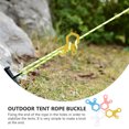 thumbnail image 3 of EeaseCA 4Pcs Tent Tensioners Wind Rope Buckles Tightening Hooks Tent Rope Fasteners Canopy Fixing Buckles, 3 of 7