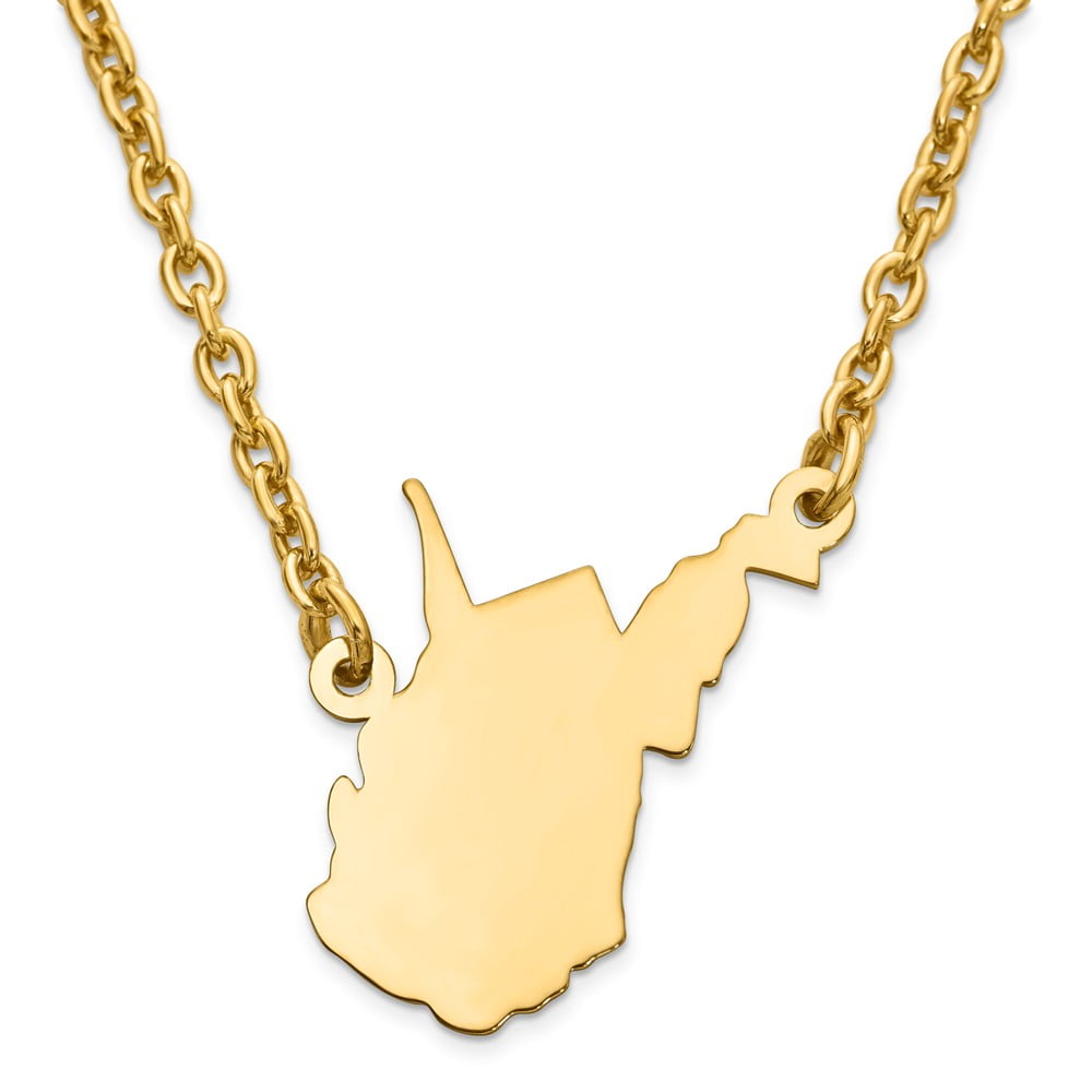 West Virginia Charm necklace