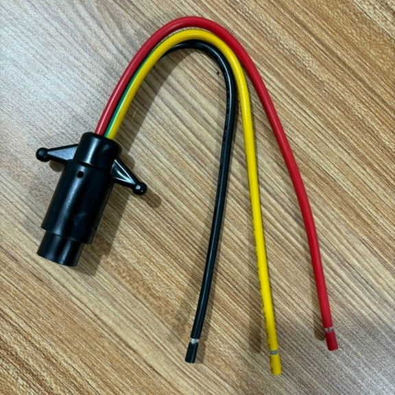 12-24V 10Awg 3 Wire Trolling Motor Receptacle Set Connector Socket For Boat YIWEI