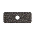 thumbnail image 7 of Yayeee Faucet Mat for Kitchen Sink 14.7" Diatomite Long Splash Guard Pad, Floral Forest Pattern, 7 of 7