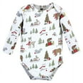 thumbnail image 5 of Hudson Baby Cotton Long-Sleeve Bodysuits, 3- Pack, Newborn- 24 Months, 5 of 5
