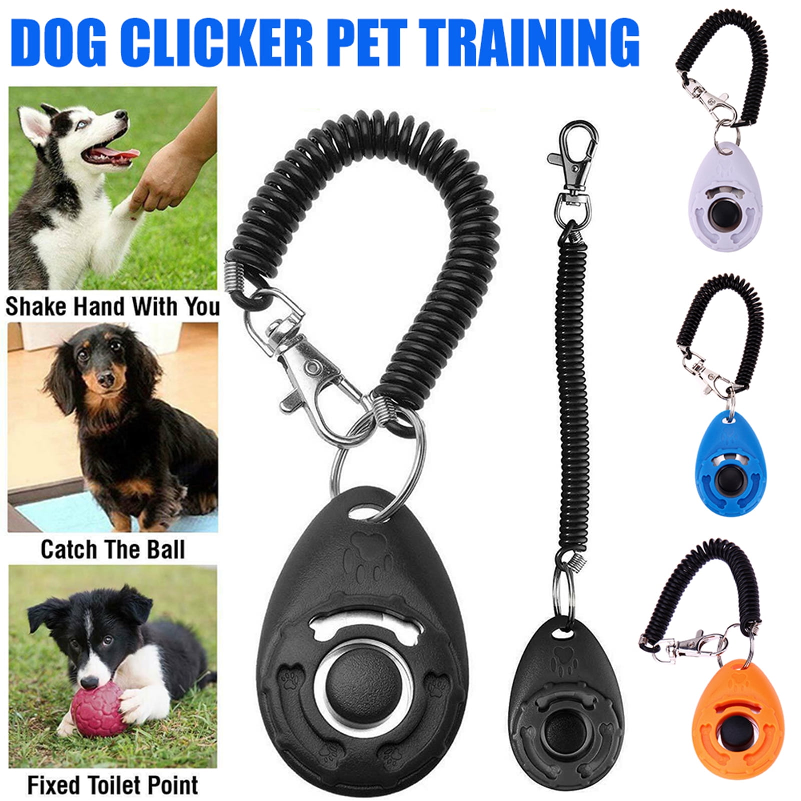 Custom Printed Pet Training Clicker Key Chain