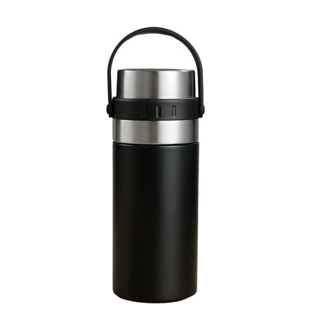 

FaLX Large Capacity Insulated Tumbler - 380ml - Leak-proof - with Handle - Stainless Steel Heat Resistant Insulated Flask - Home Supply