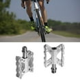 thumbnail image 3 of Pedales de bicicleta de montaña shamjiam aluminio 9/16 plata, 3 of 7