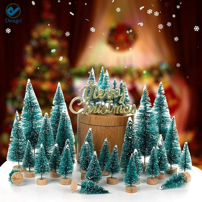 240 Pcs Mini Acrylic Star Ornaments Mini Christmas Tree Mini Snowflake  Ornaments Table Scatter Vase Filler for Christmas Holiday Party Decoration