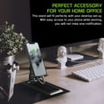 thumbnail image 2 of Stand for OnePlus 11/12/12R/13/13R 5G - Foldable Holder Travel Desktop Cradle Dock Fold-up, 2 of 6